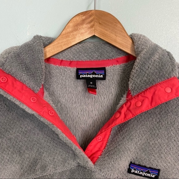 Patagonia Re Tool Snap T‎ Pullover Gray Sweater Sz M - Picture 2 of 11